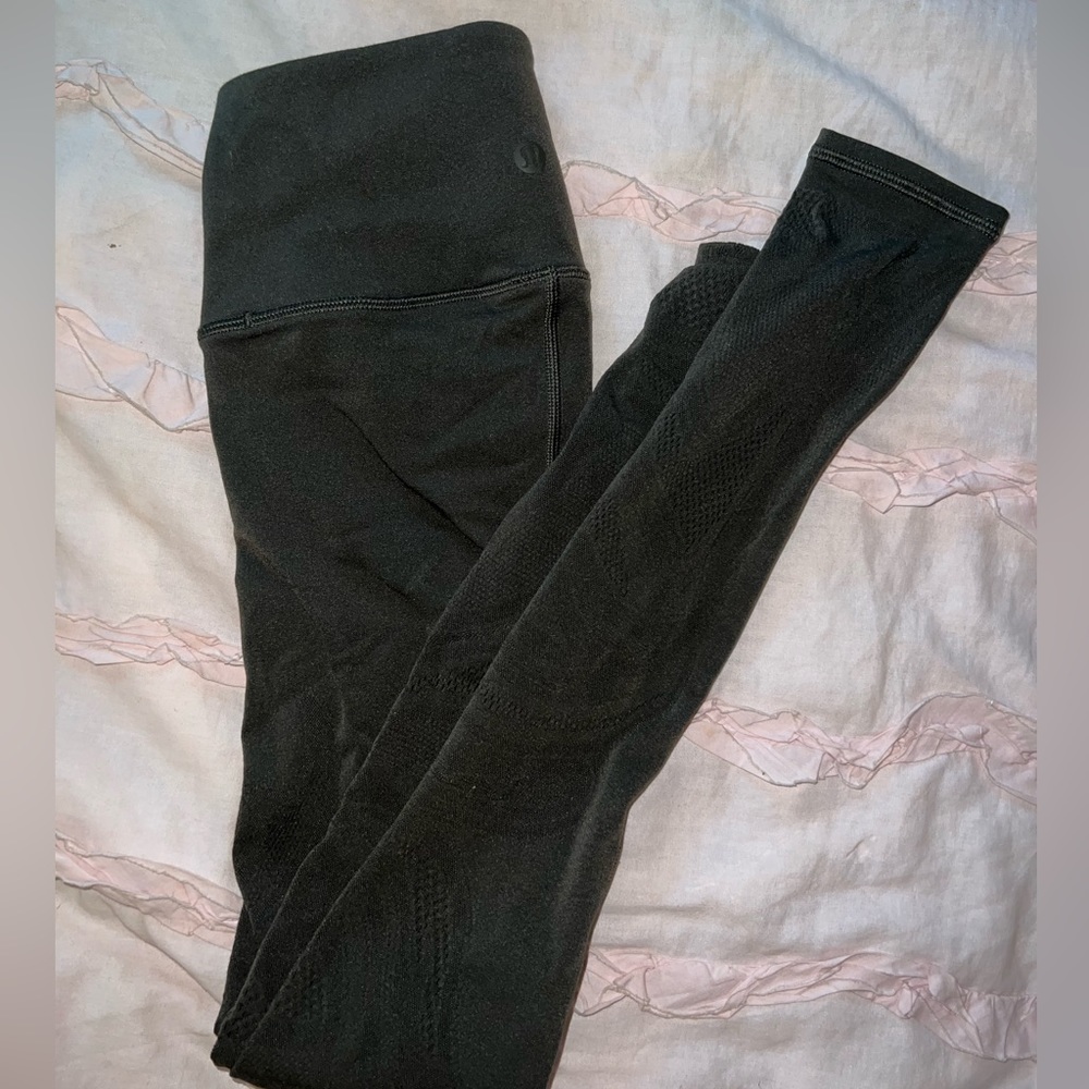 army green size 2 lulu leggings